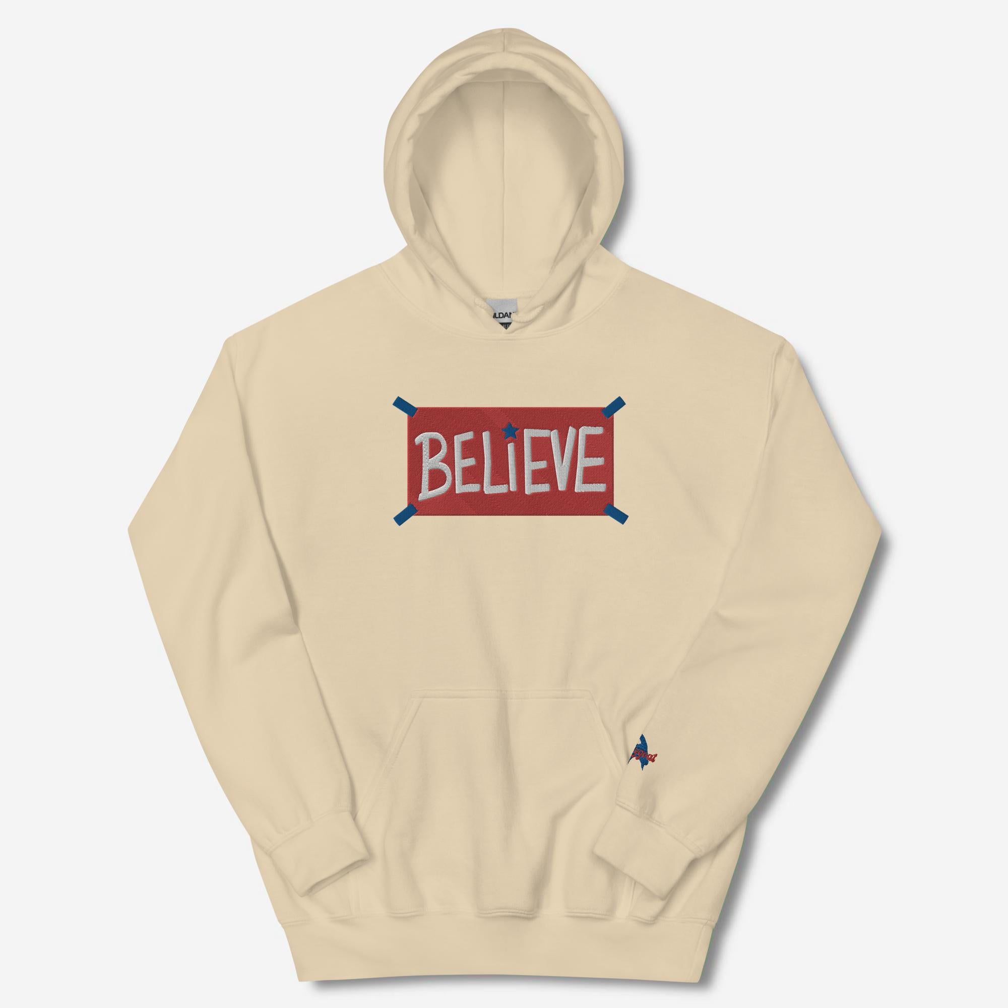 "Believe" Embroidered Hoodie