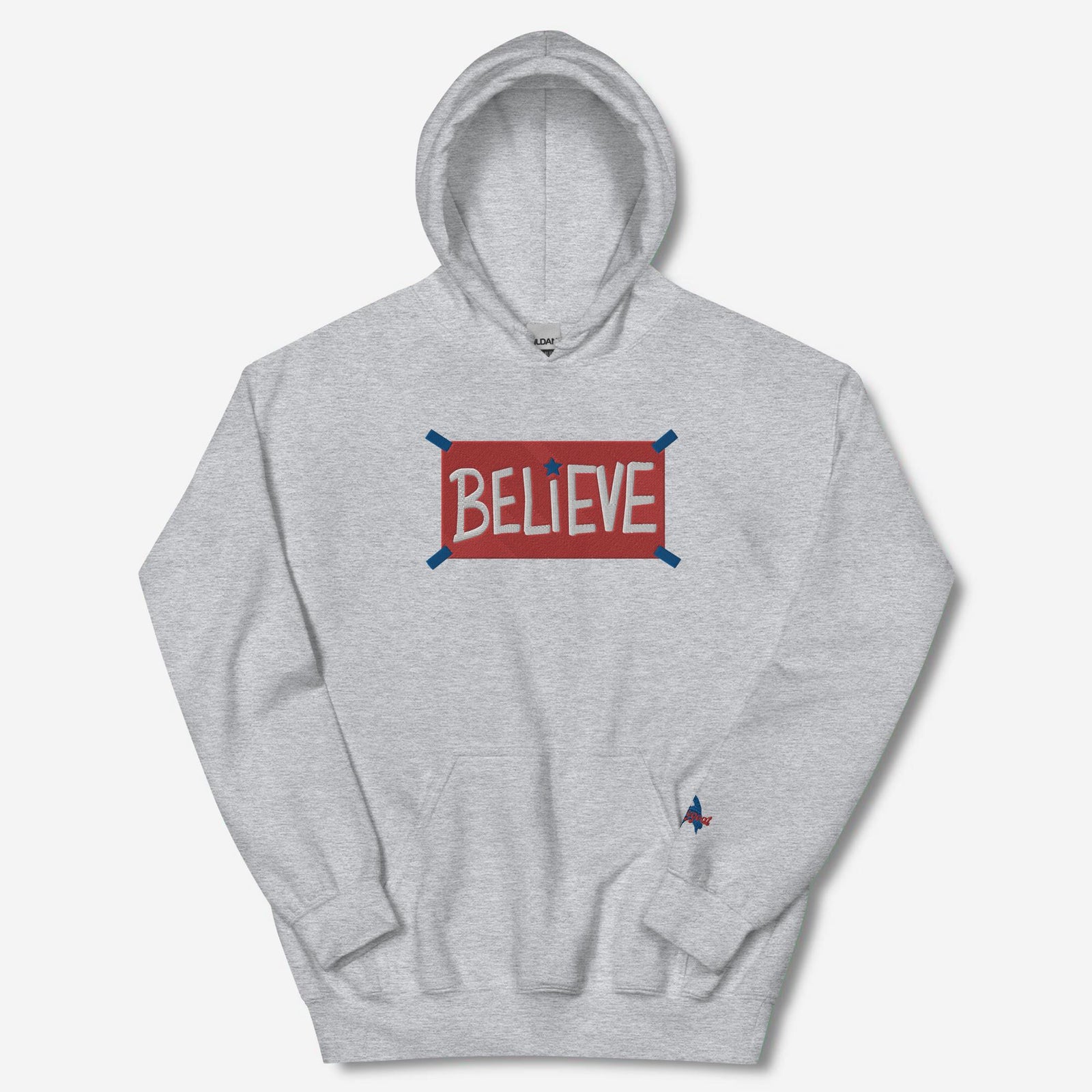 "BELIEVE" Embroidered Hoodie