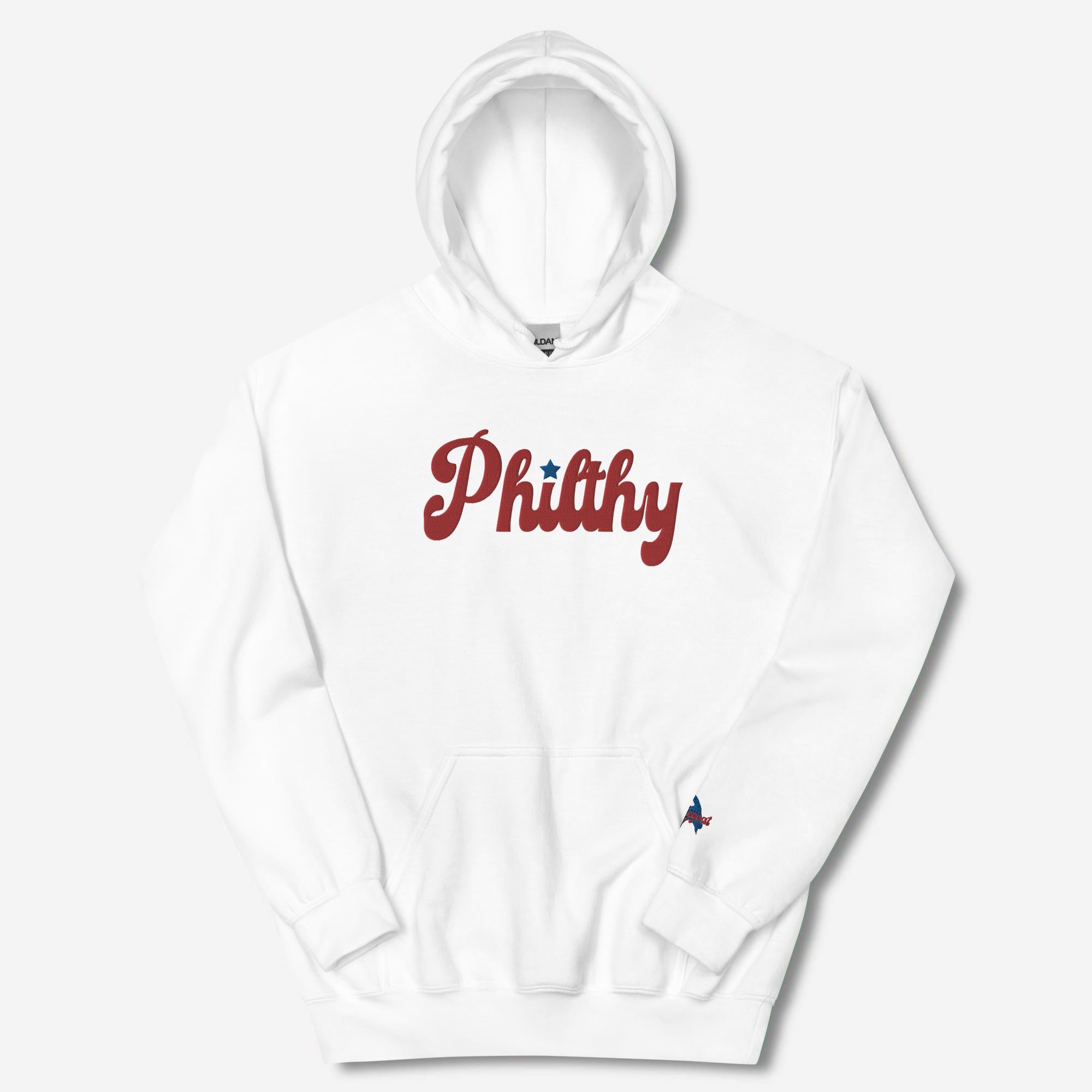 "Philthy" Embroidered Hoodie