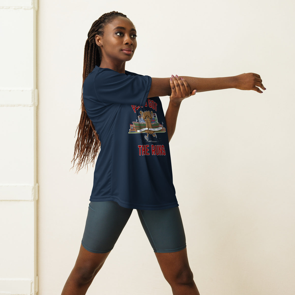 "Penn's Got the Runs" Unisex Performance Tee by Phillygoat – Philadelphia sports apparel