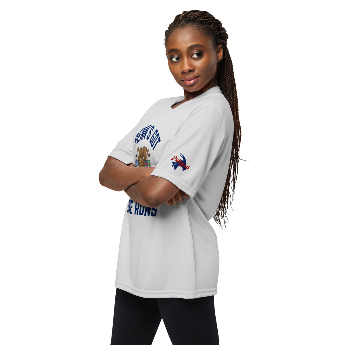 "Penn's Got the Runs" Unisex Performance Tee by Phillygoat – Philadelphia sports apparel