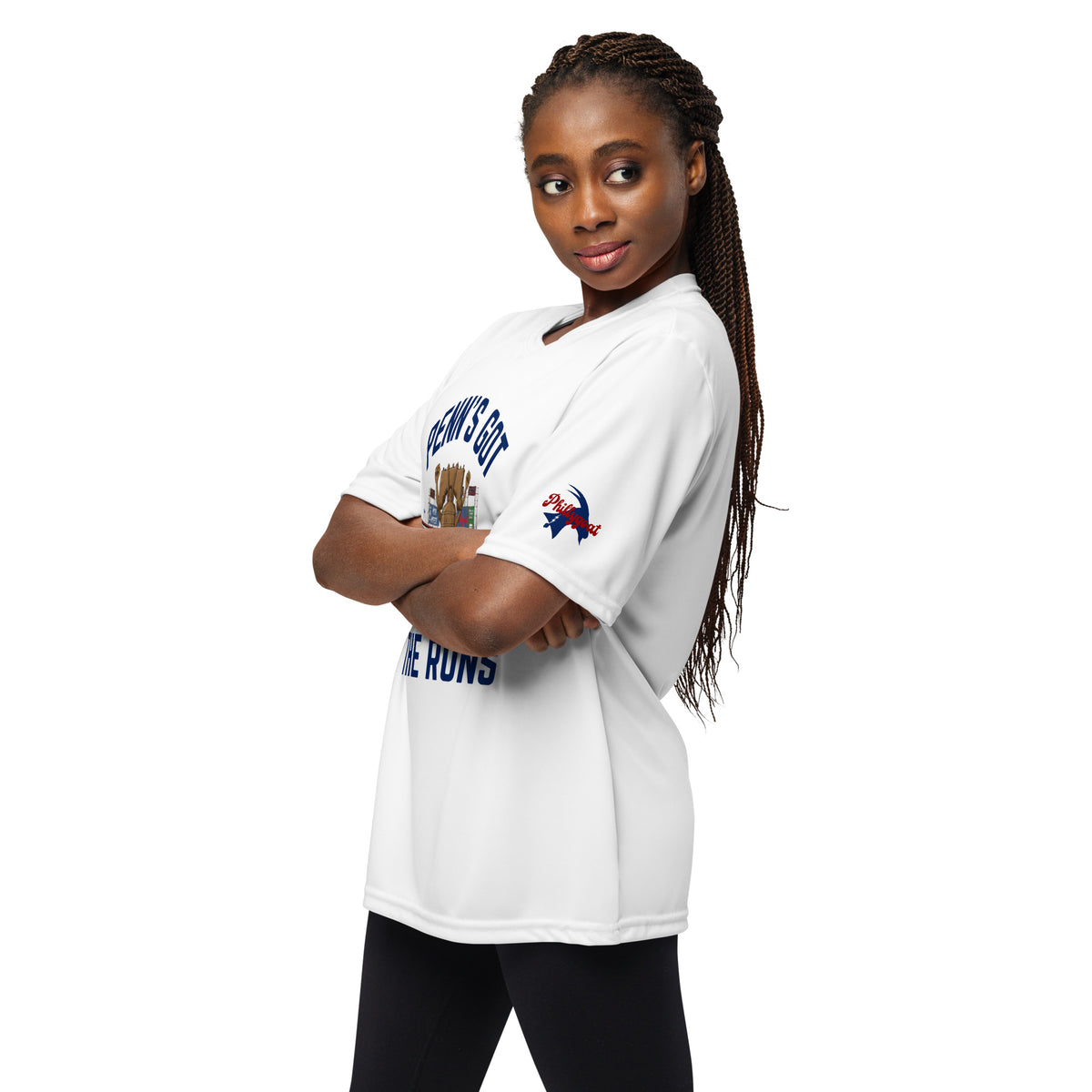 "Penn's Got the Runs" Unisex Performance Tee by Phillygoat – Philadelphia sports apparel