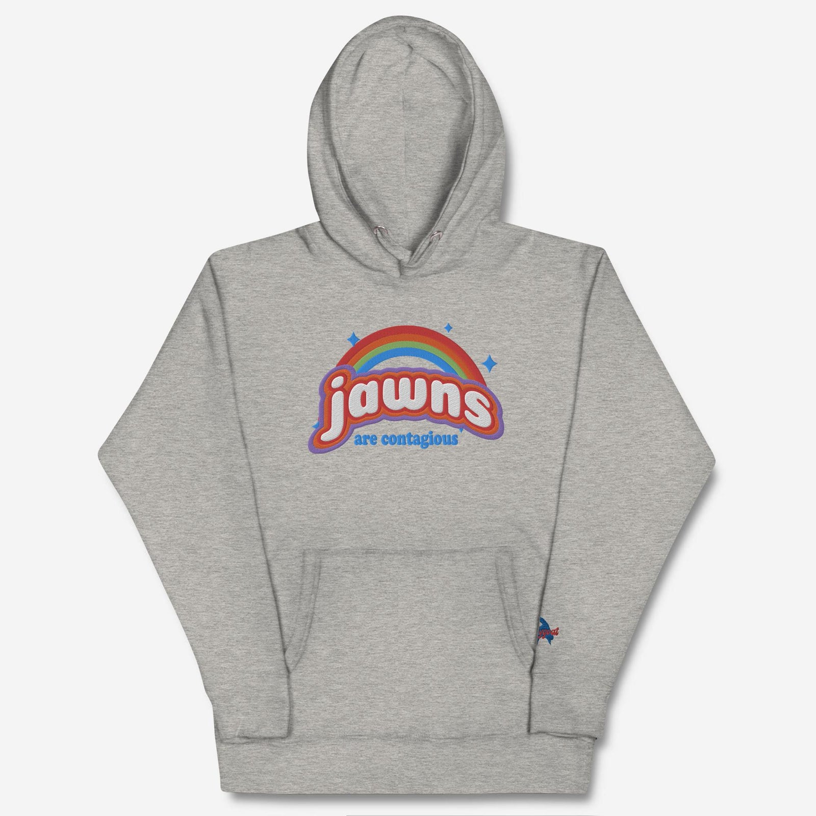 "Jawns Are Contagious" Embroidered Hoodie
