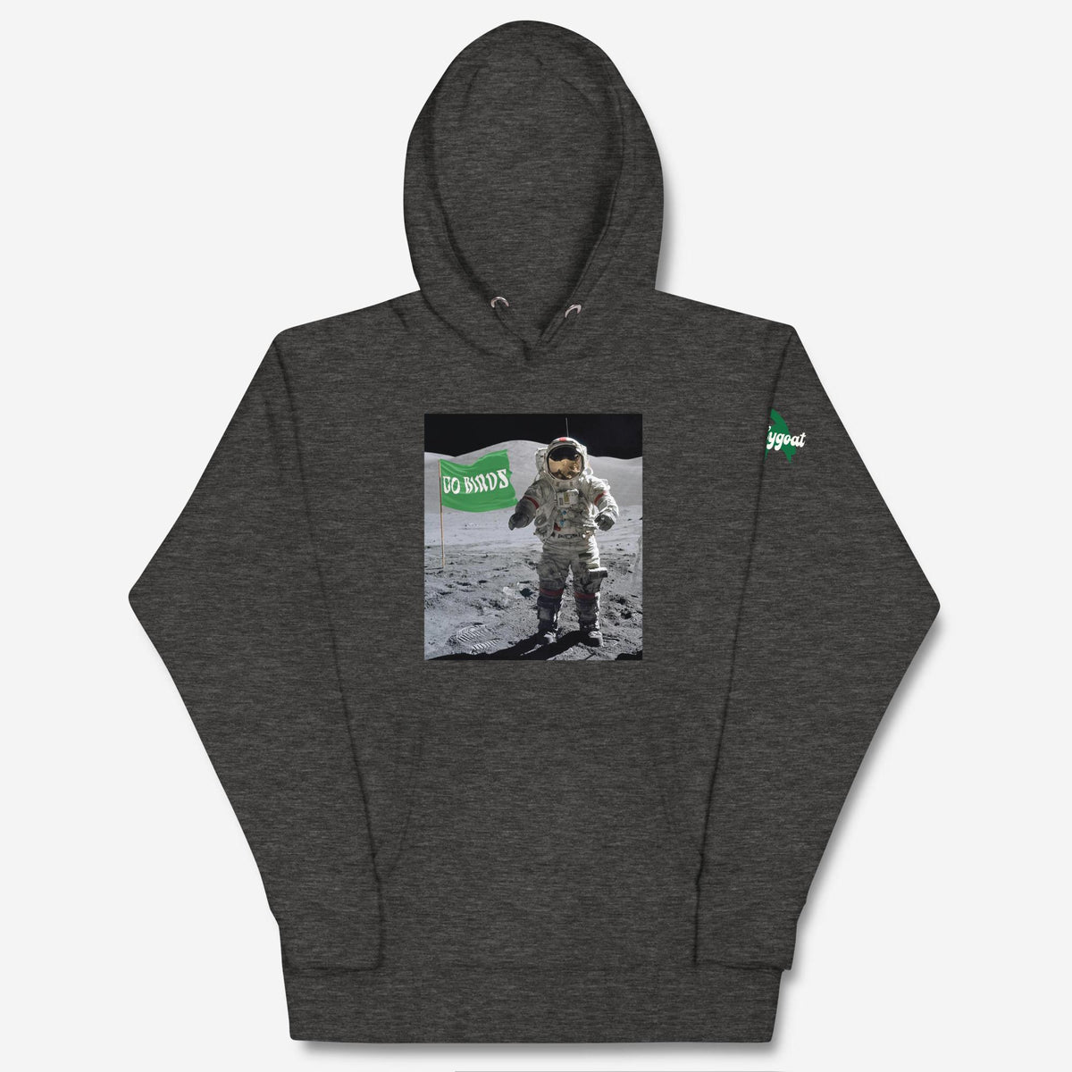"Moon Man Birds Fan" Hoodie