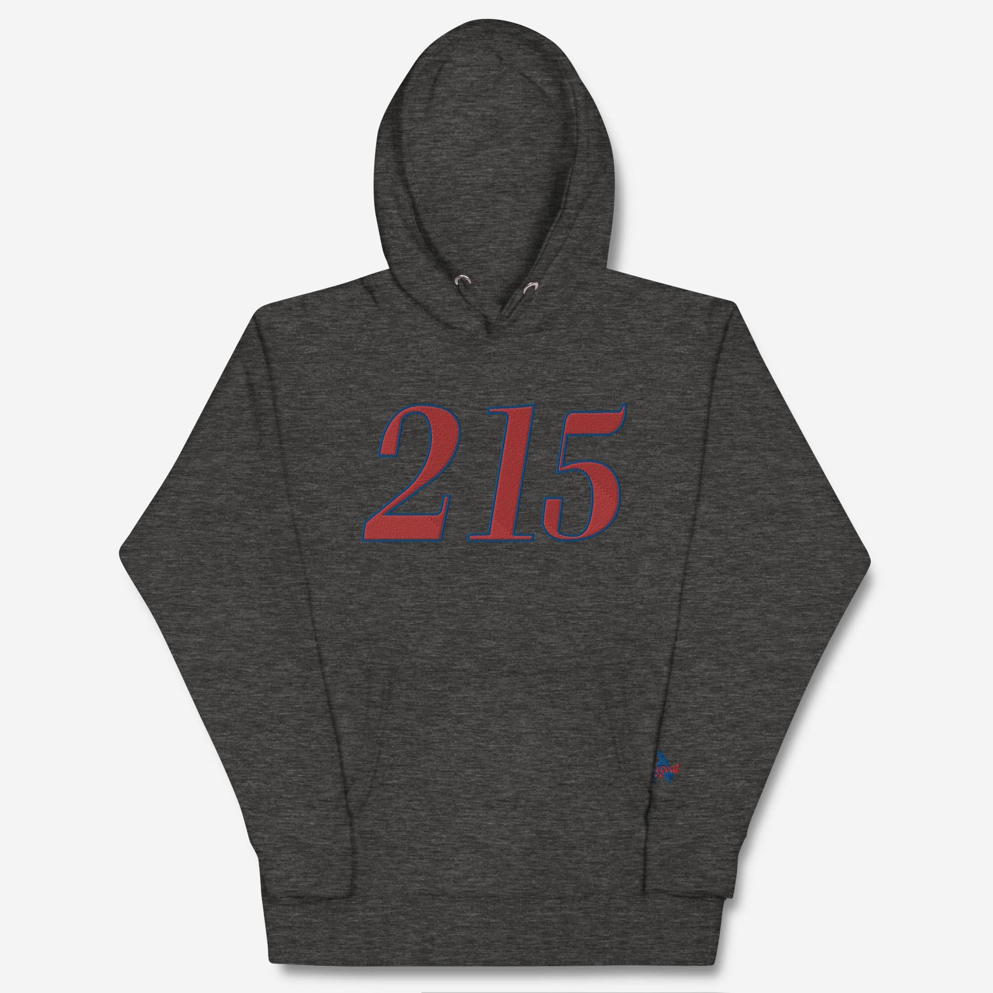 "215 Liberty" Embroidered Hoodie