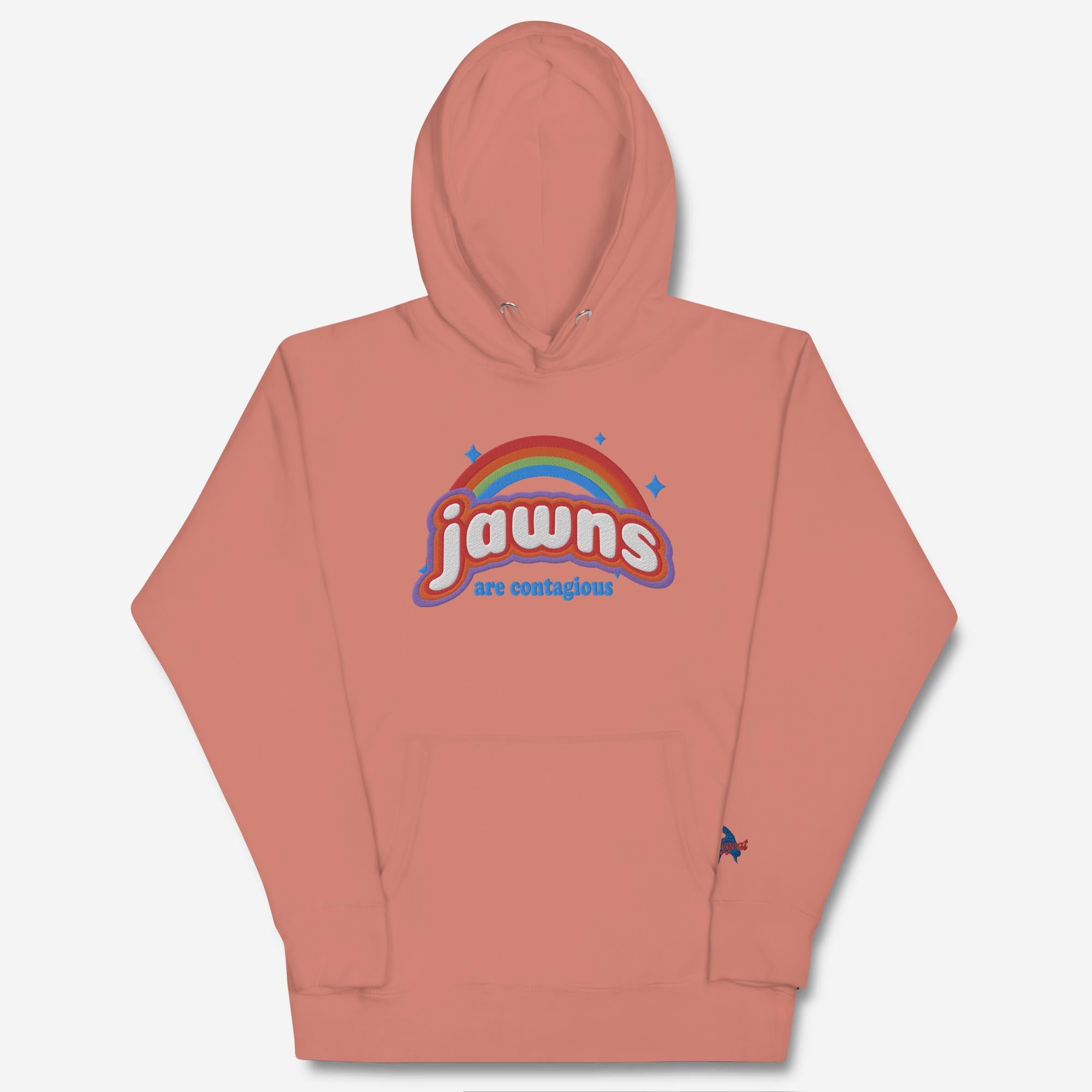"Jawns Are Contagious" Embroidered Hoodie