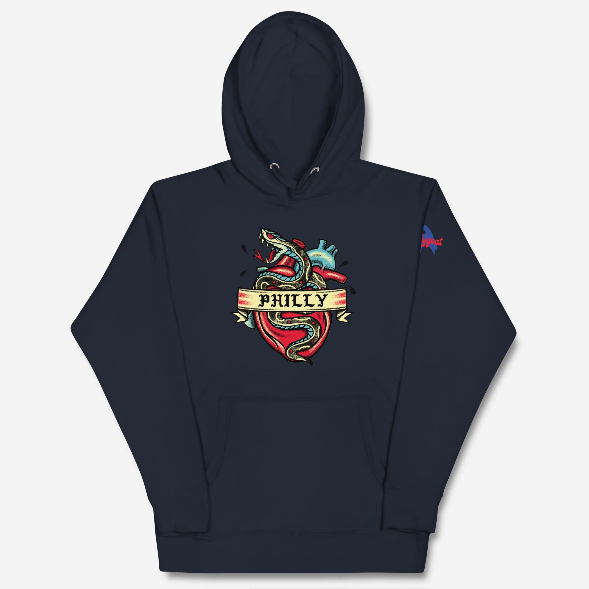 "Philly Snake Tattoo" Hoodie