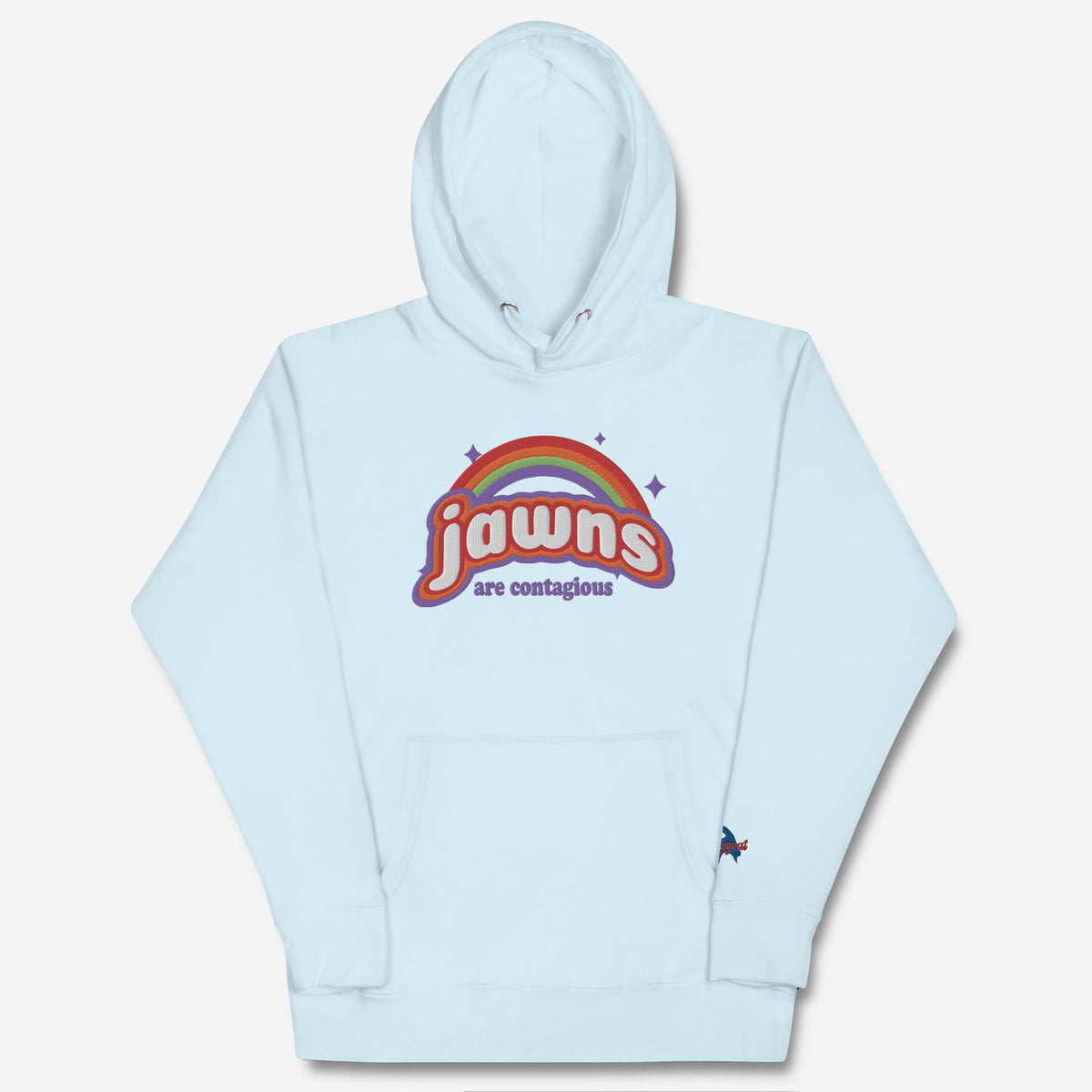 "Jawns Are Contagious" Embroidered Hoodie