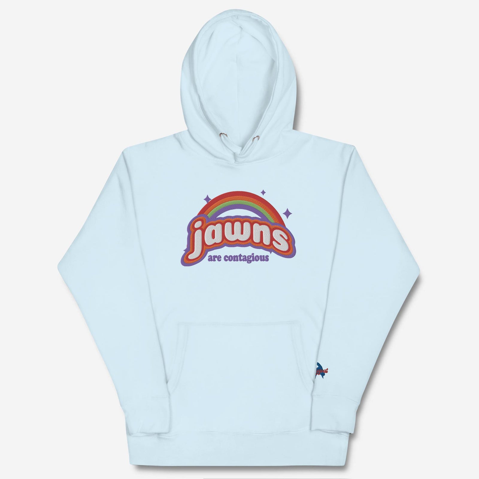 "Jawns Are Contagious" Embroidered Hoodie