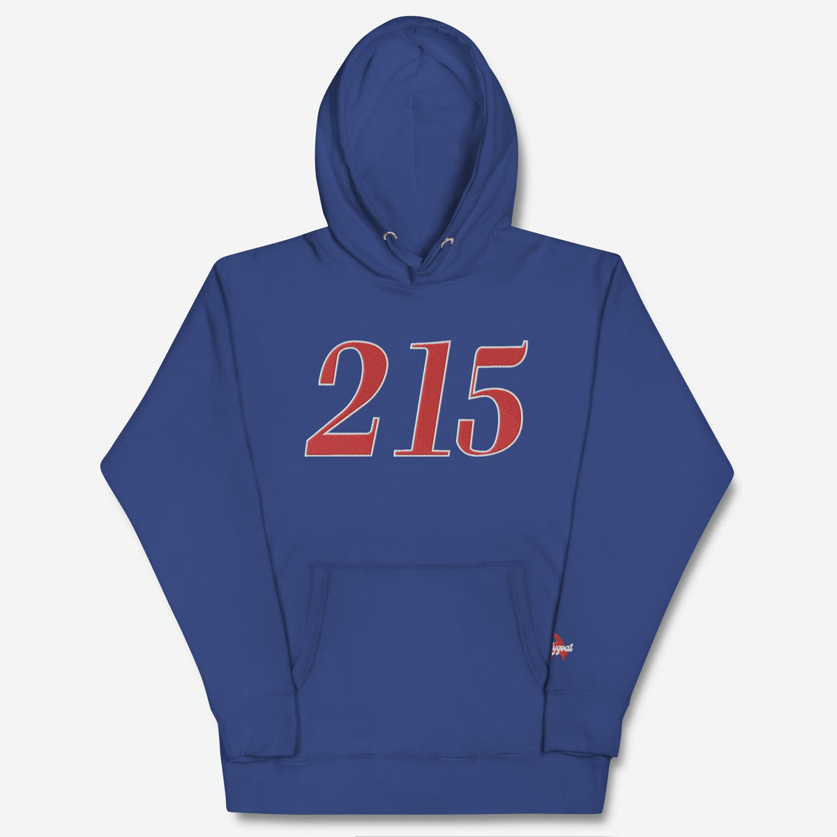 &quot;215 Liberty&quot; Embroidered Hoodie