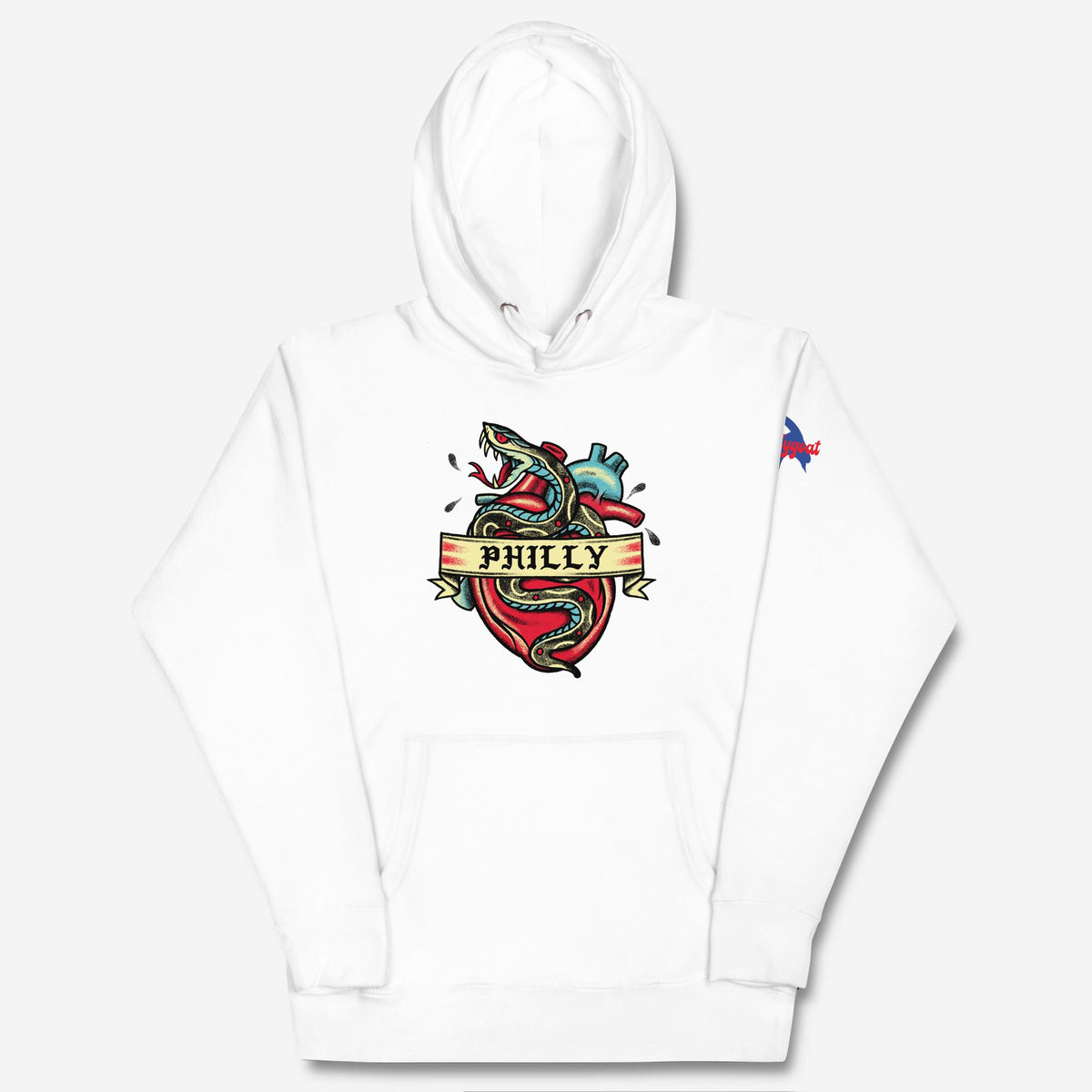 &quot;Philly Snake Tattoo&quot; Hoodie
