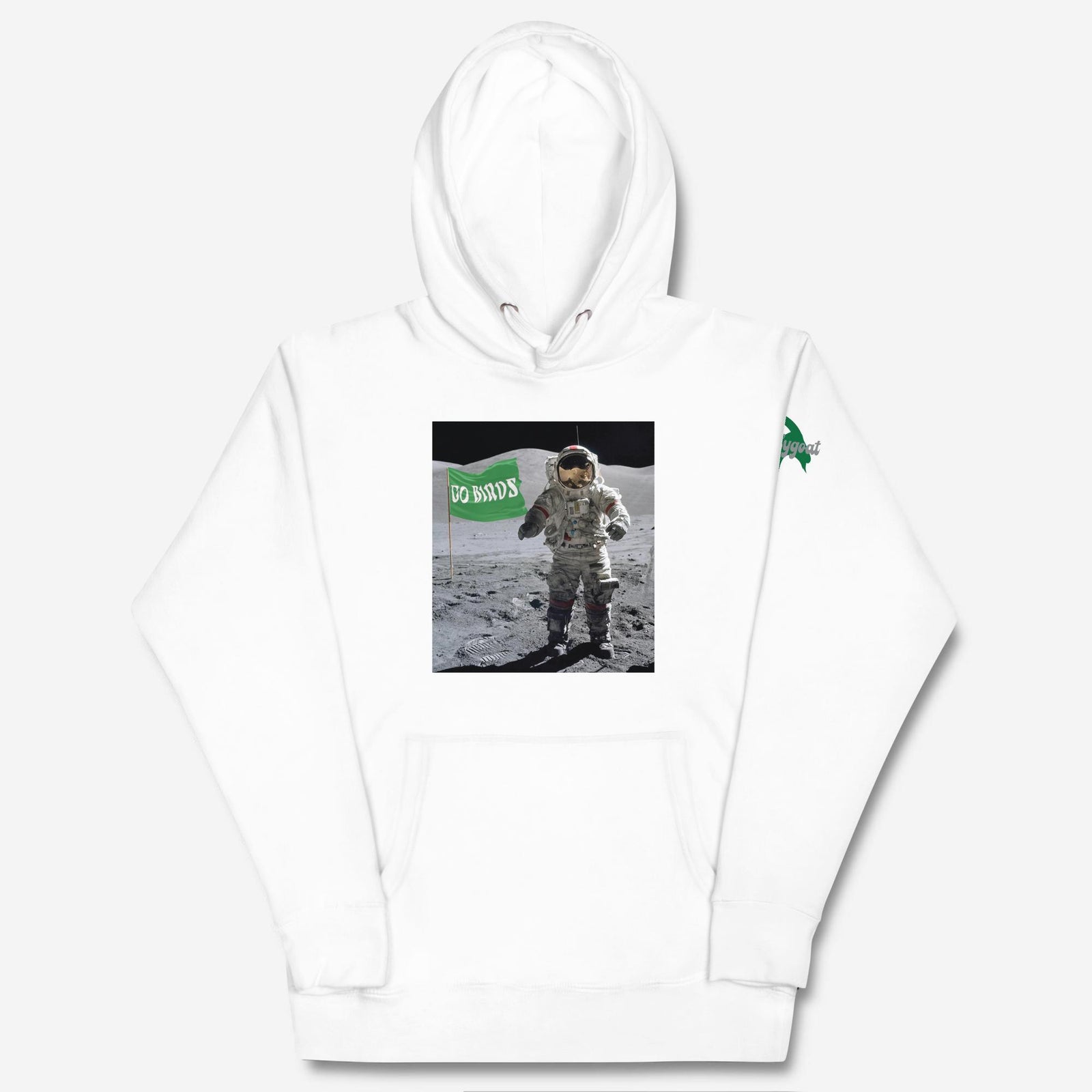 "Moon Man Birds Fan" Hoodie