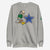 "Ben Franklin Whizzing on the Blue Star" Sweatshirt