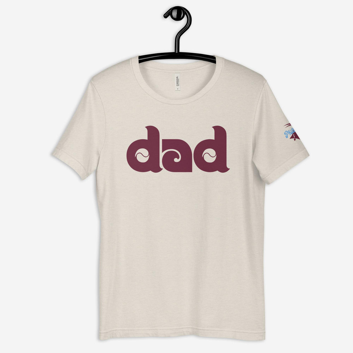 "Philly Baseball Dad" Bella Canvas Tee