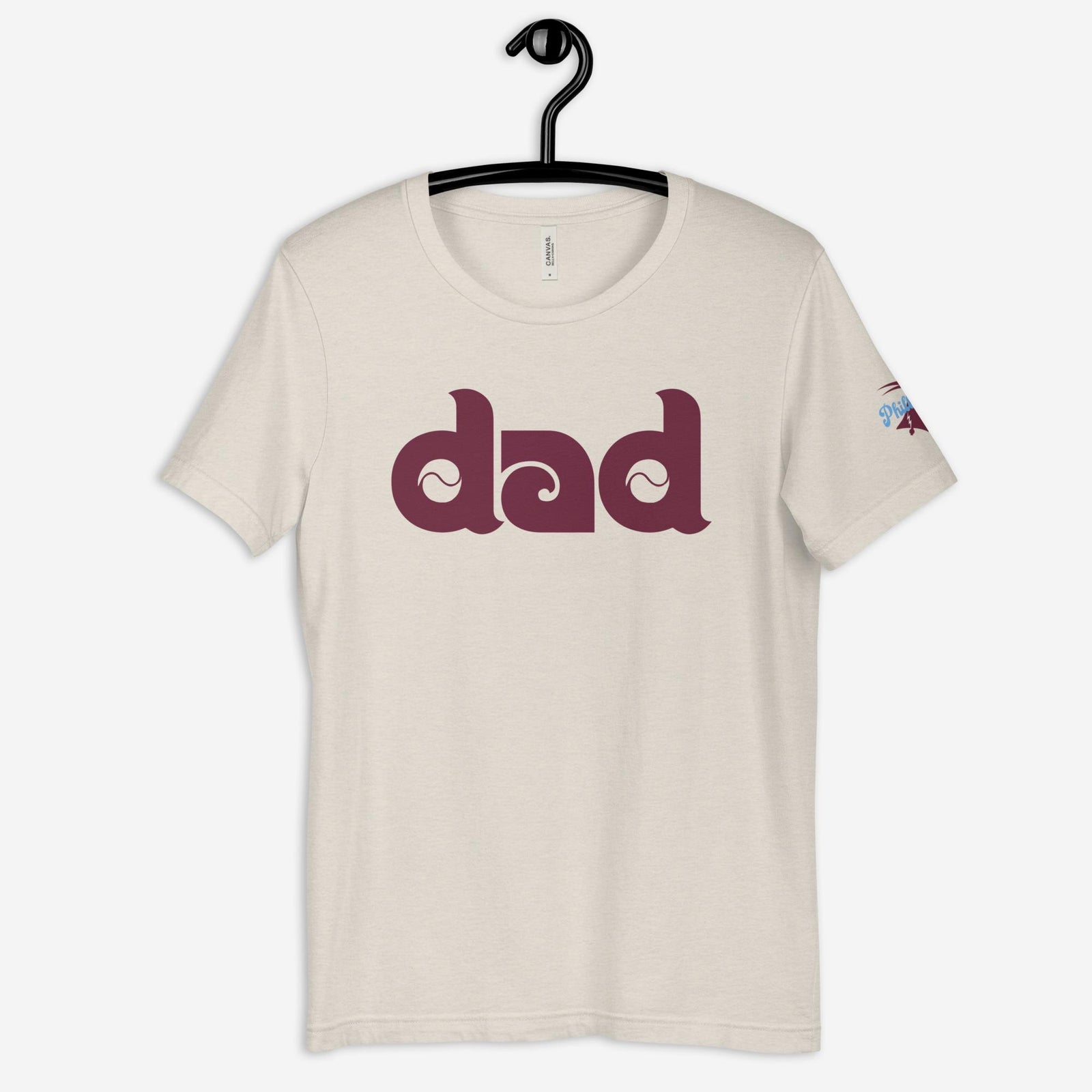 "Philly Baseball Dad" Bella Canvas Tee