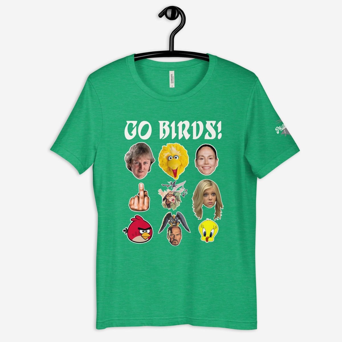 "GO BIRDS!" Tee tshirts by Phillygoat – Philadelphia sports apparel