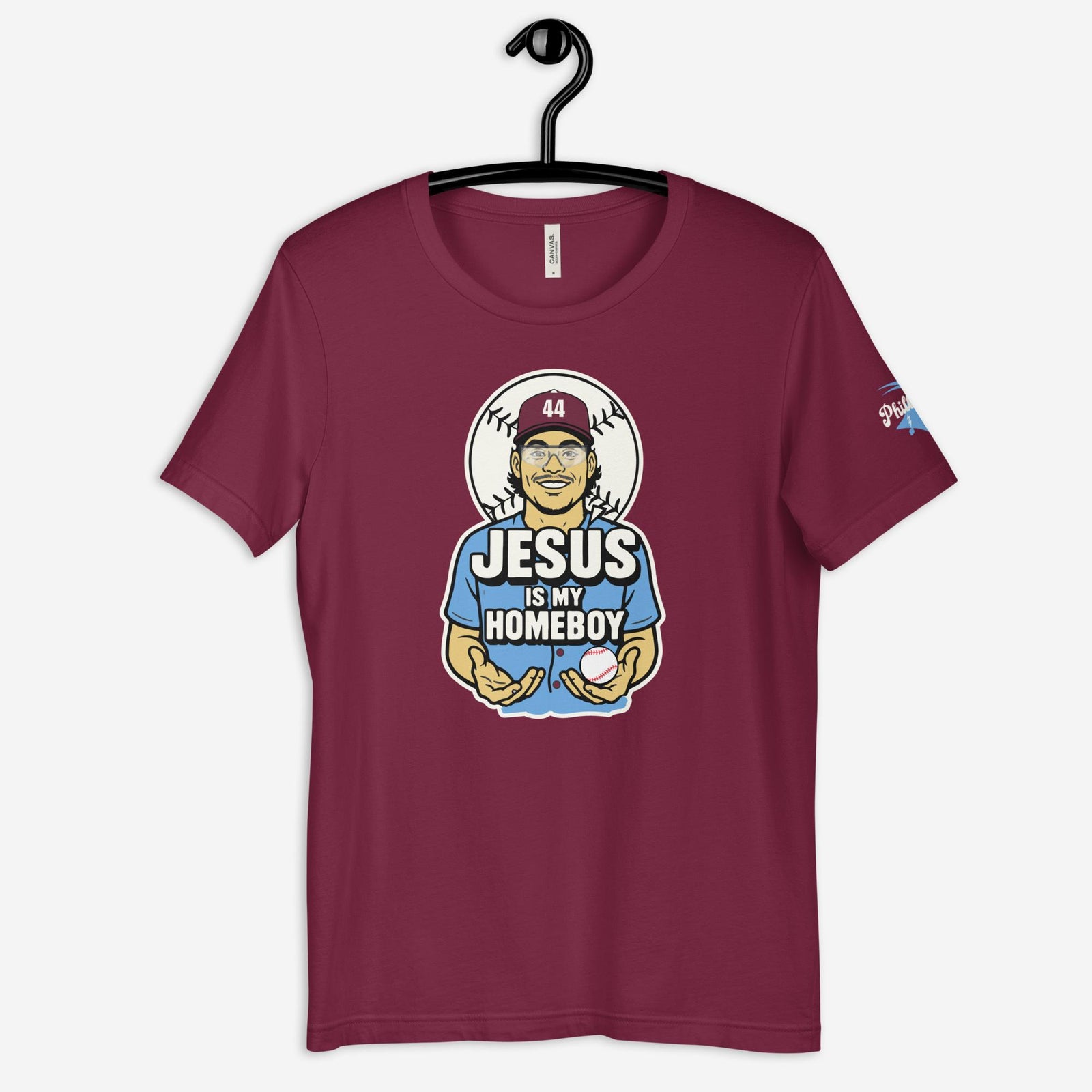 "Jesús Is My Homeboy" Tee by Phillygoat – Philadelphia sports apparel