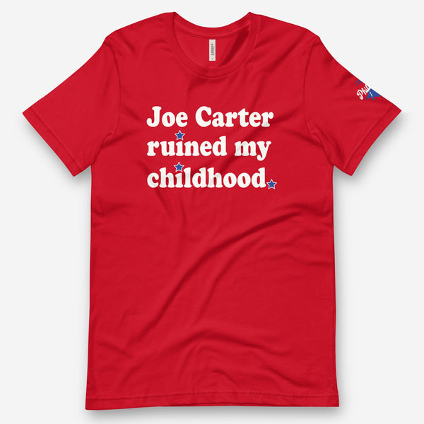 Trending Joe Carter Ruined My Childhood Shirt, hoodie, sweater