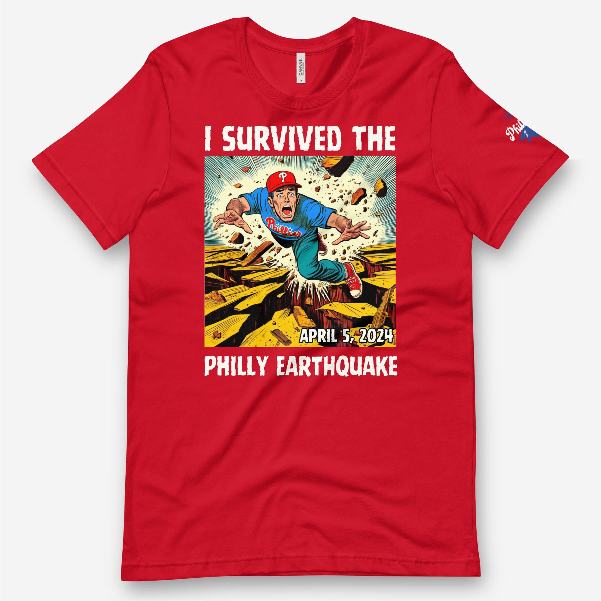 "I Survived the Philly Earthquake" Tee