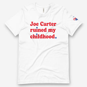 Official Trending Joe Carter Ruined My Childhood Shirt, hoodie