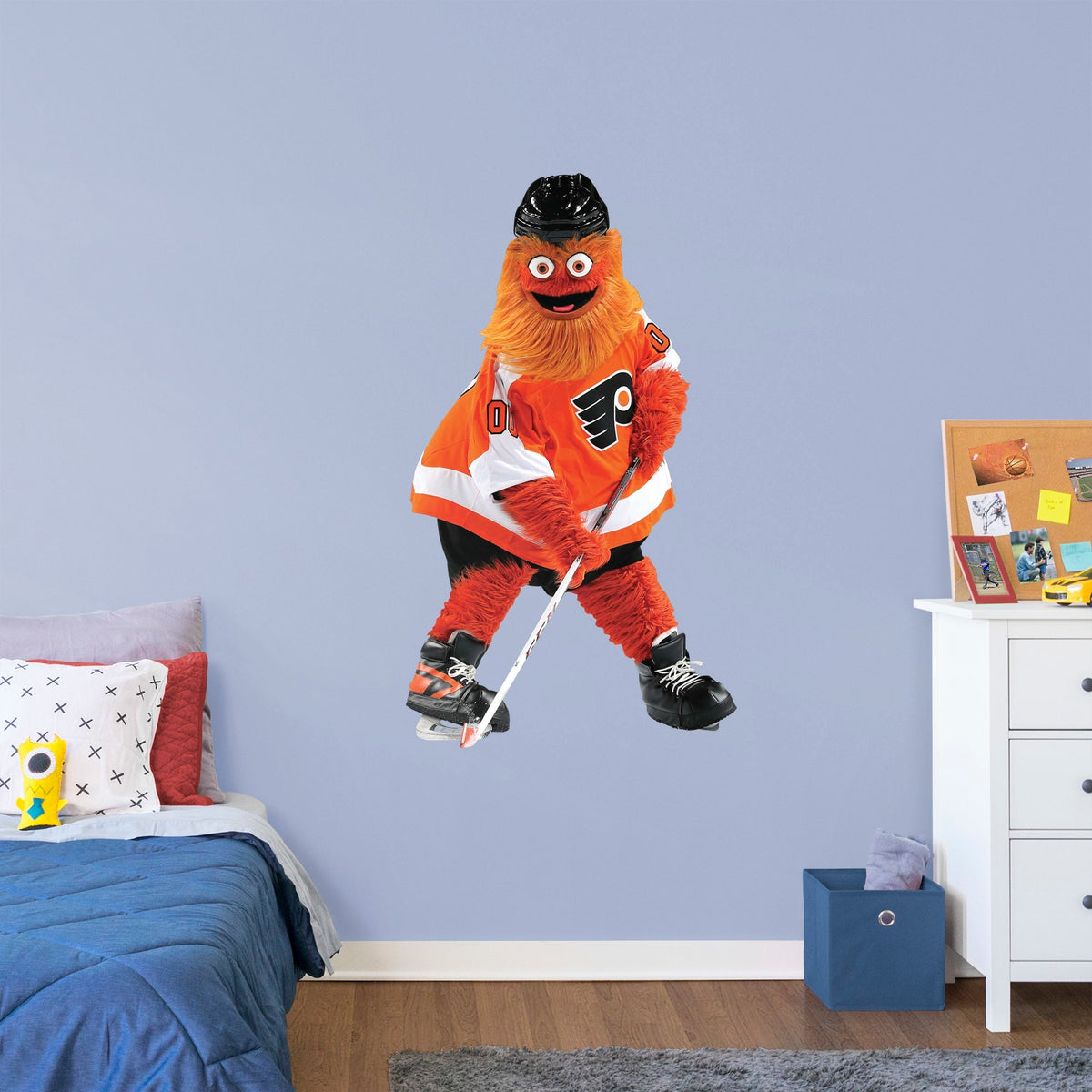 Gritty Mascot - RealBig Collection - Official NHL - Philadelphia Flyers - Reusable Vinyl Wall Decals #1