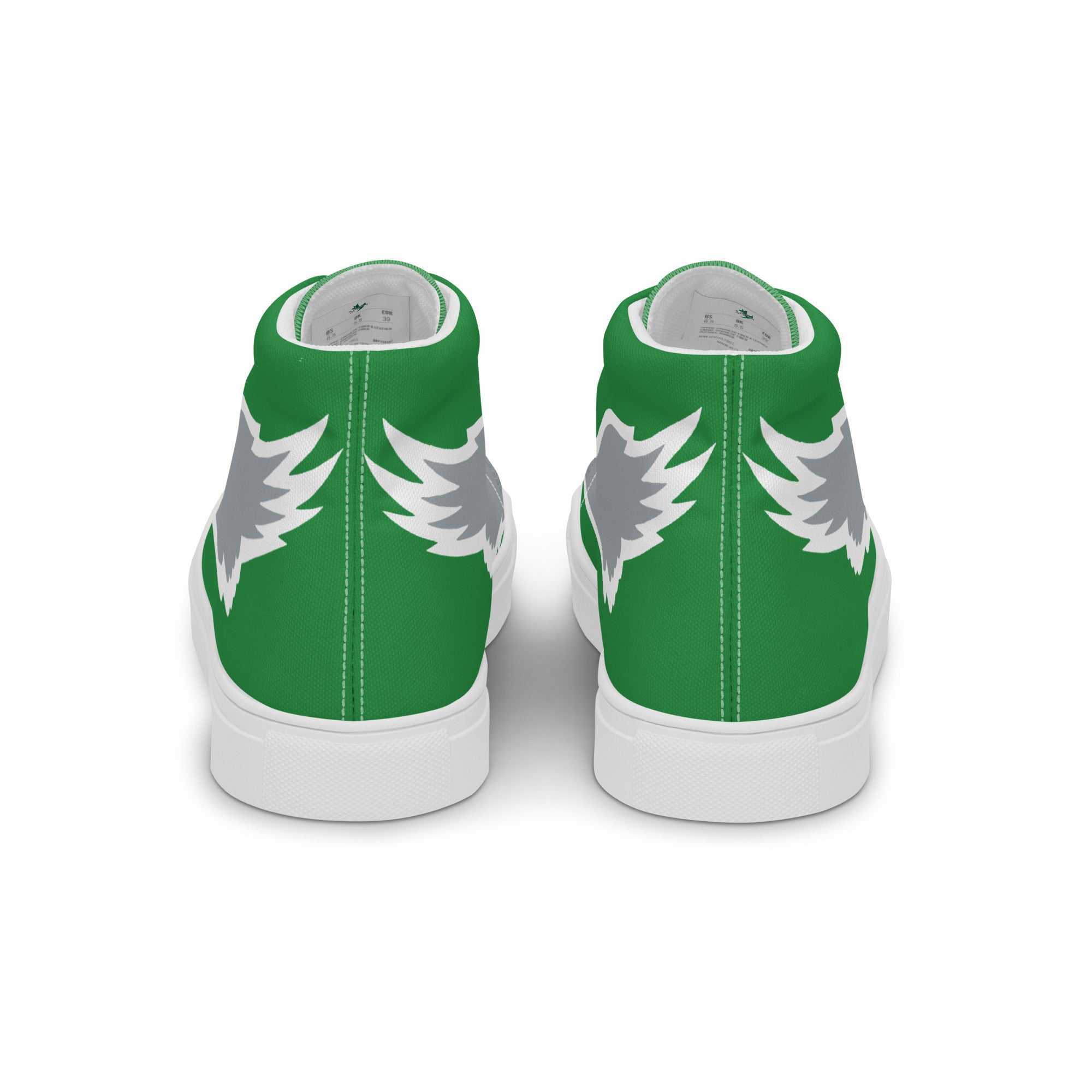 Bird Wings Women’s High Top Canvas Shoes | Philadelphia Football