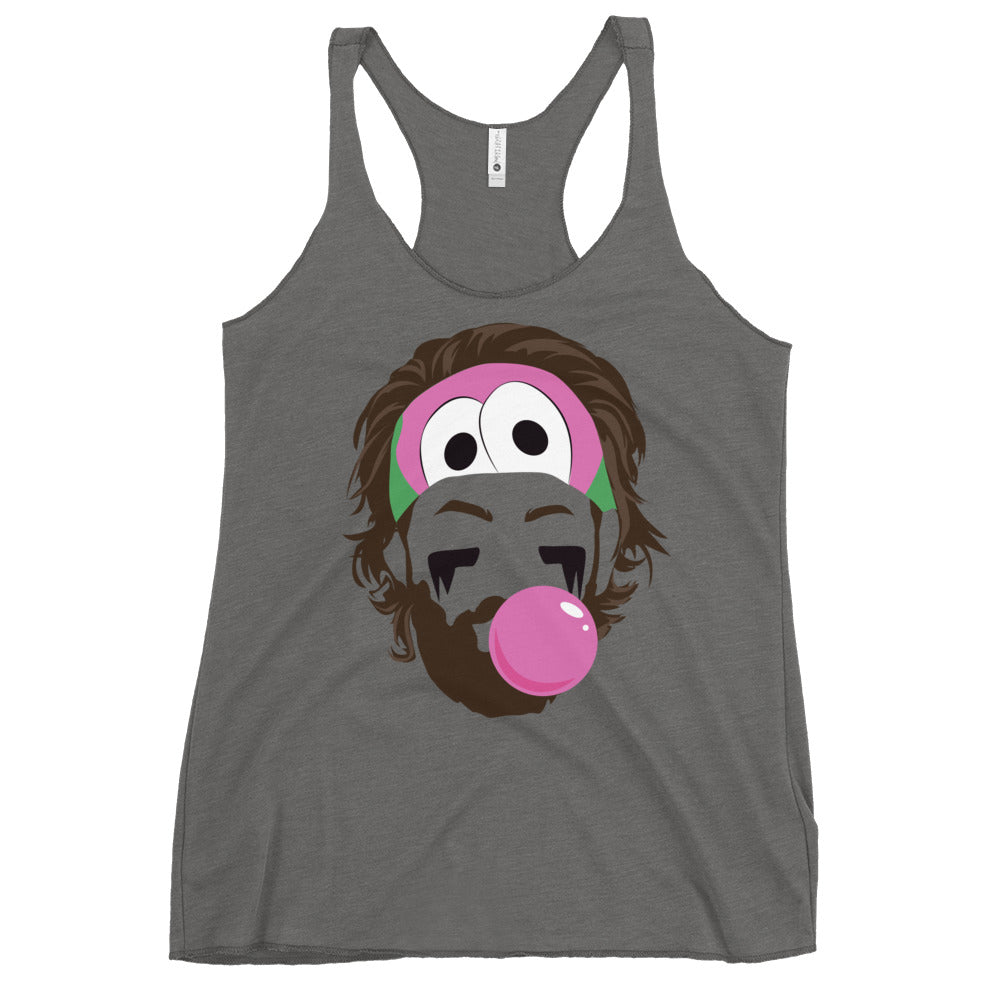 "Hair Flow & Bubble Blow" Women's Tank Top