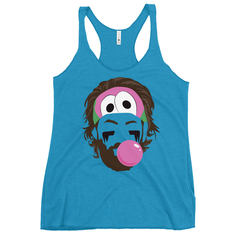 "Hair Flow & Bubble Blow" Women's Tank Top