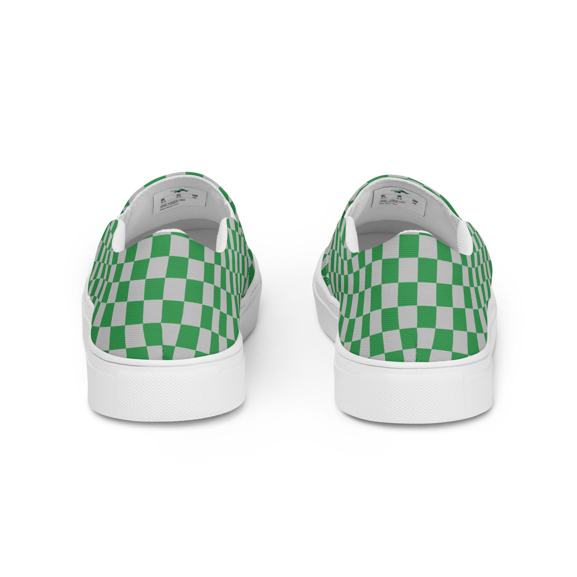 Philly Green & Silver Checkerboard