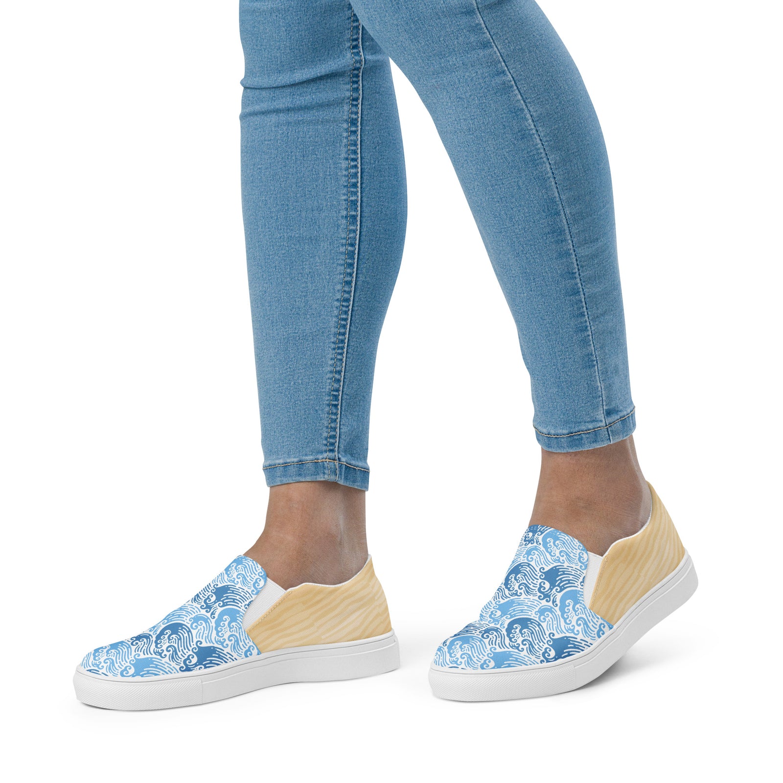 "The Ocean City's" Women’s Slip-on Canvas Shoes