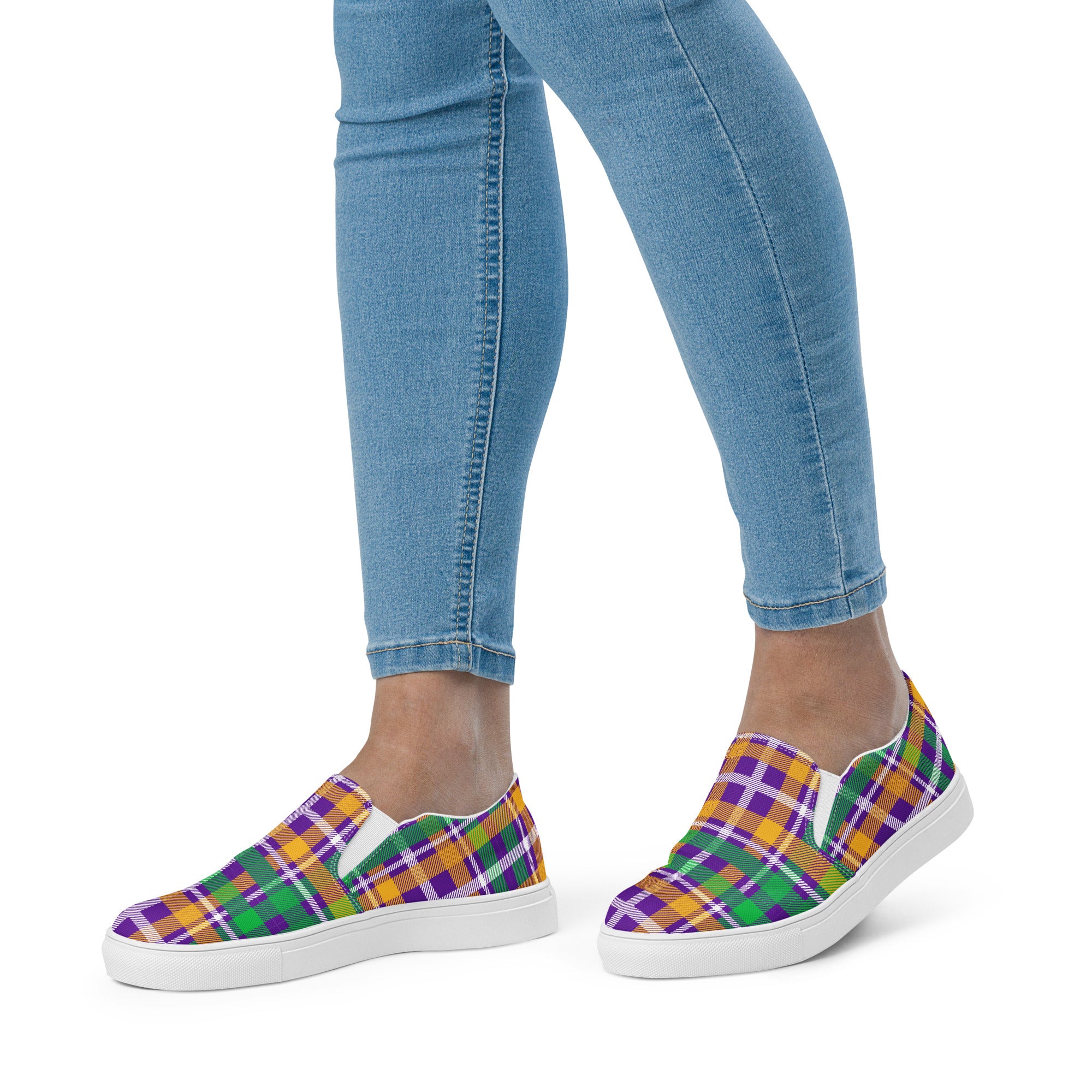 "The Mummers" Women’s Slip-on Canvas Shoes