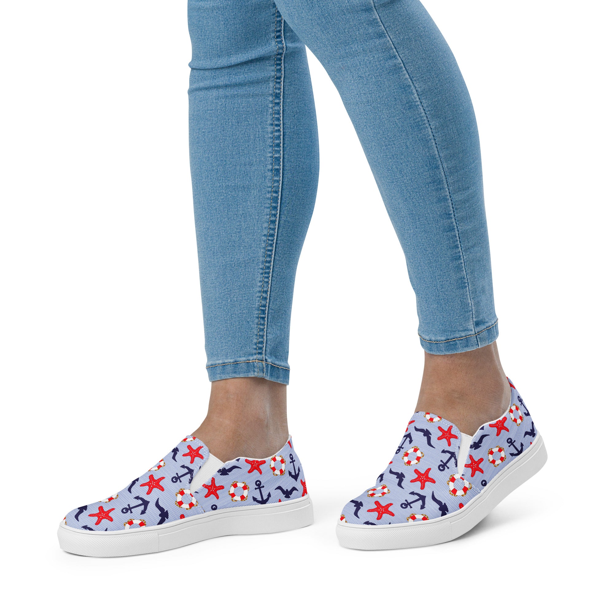 "The Cape Mays" Women’s Slip-on Canvas Shoes