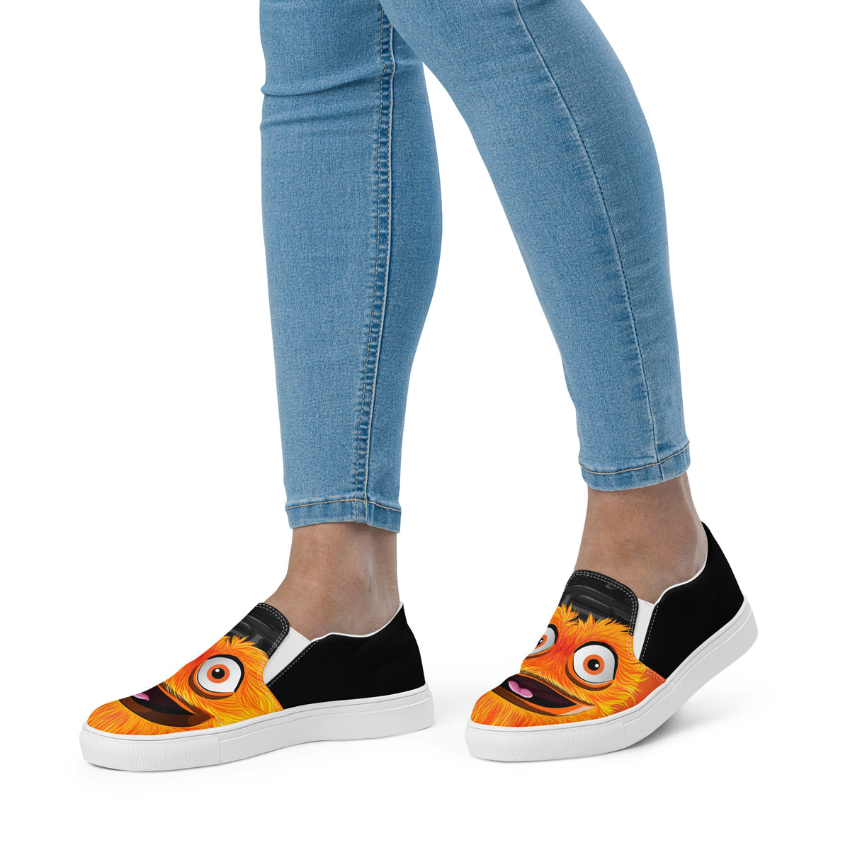 The "Ice Monsters" Women’s Slip-on Canvas Shoes