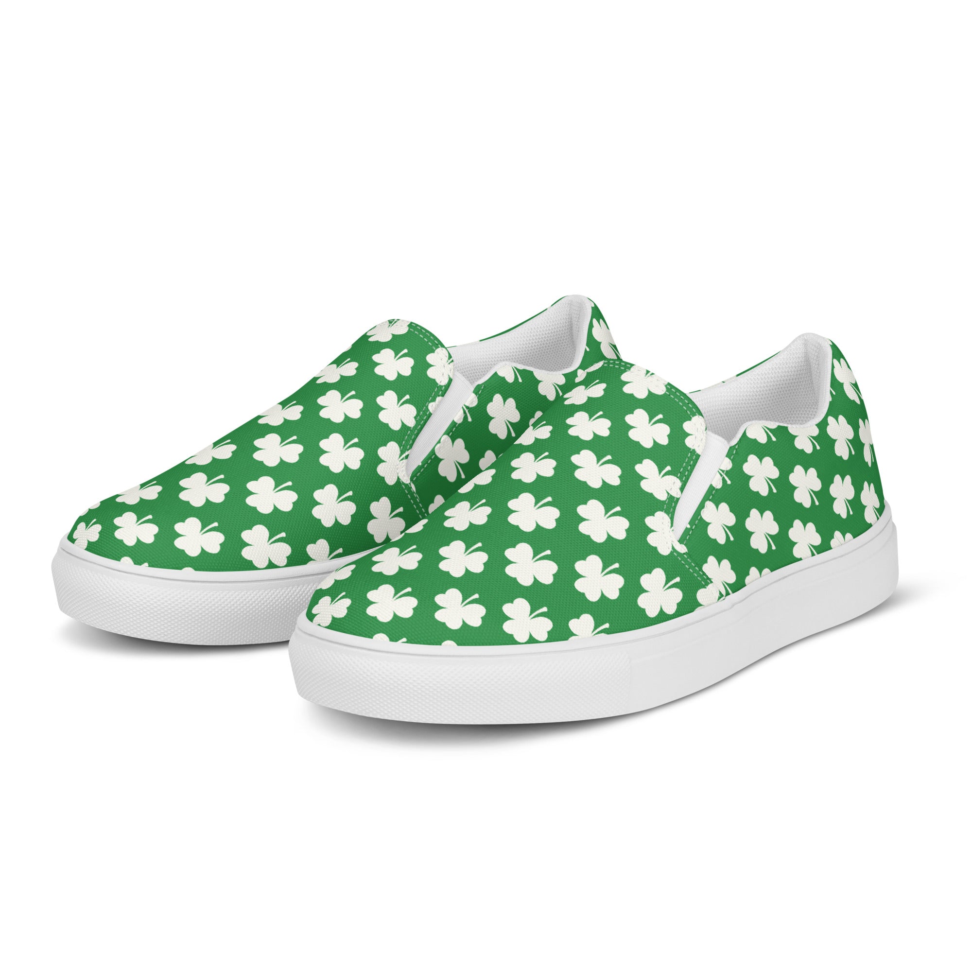 The McGillins Women’s Slip-On Canvas Shoes | Irish Shamrock St. Paddy's Day
