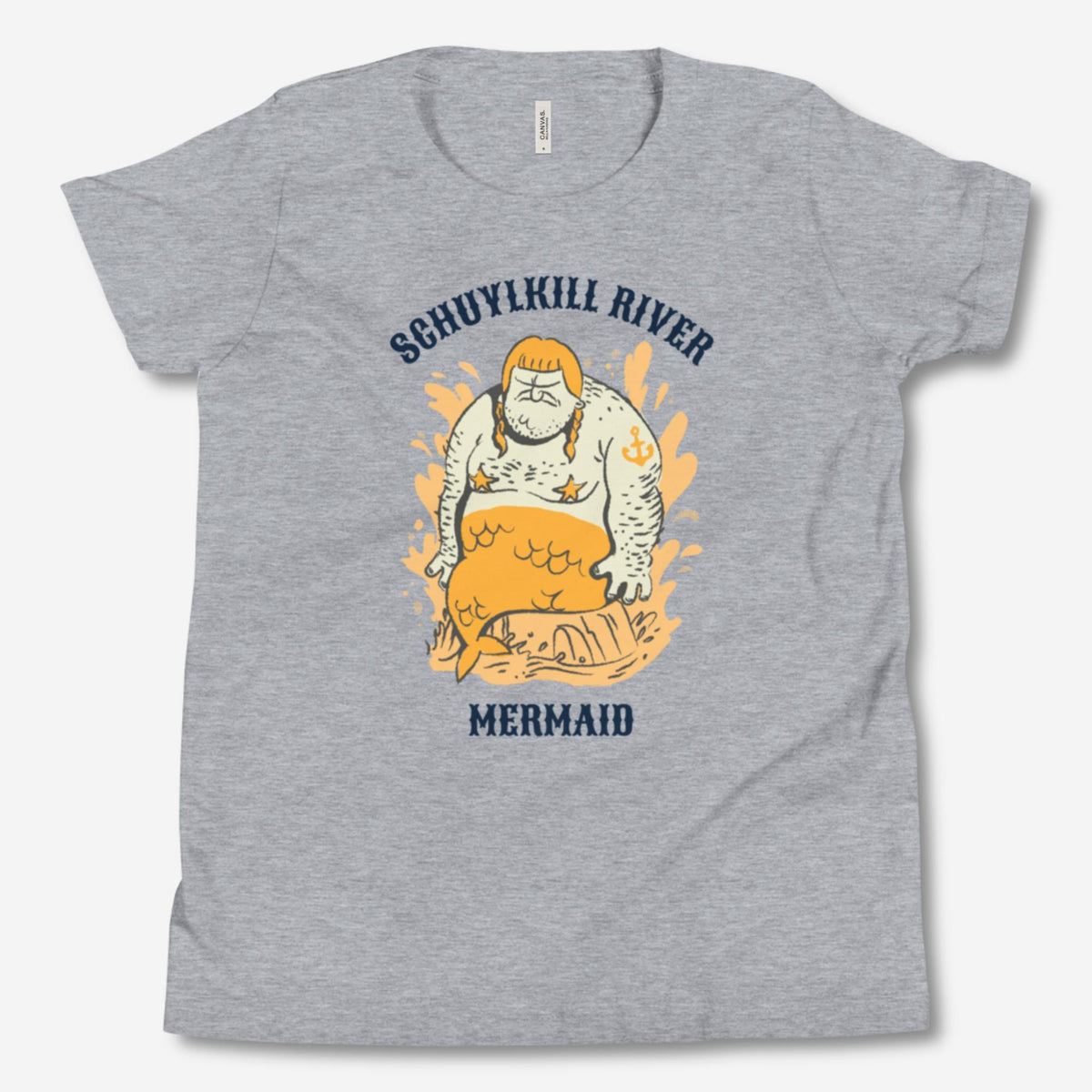 "Schuylkill River Mermaid" Youth Tee