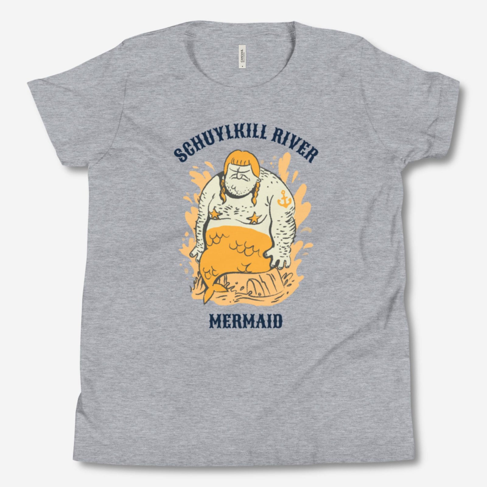 "Schuylkill River Mermaid" Youth Tee