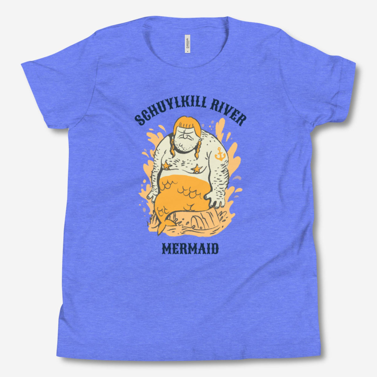 &quot;Schuylkill River Mermaid&quot; Youth Tee