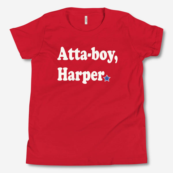 Atta Boy Harper Philadelphia Phillies Tee Shirt Hoodie Tank-Top Quotes