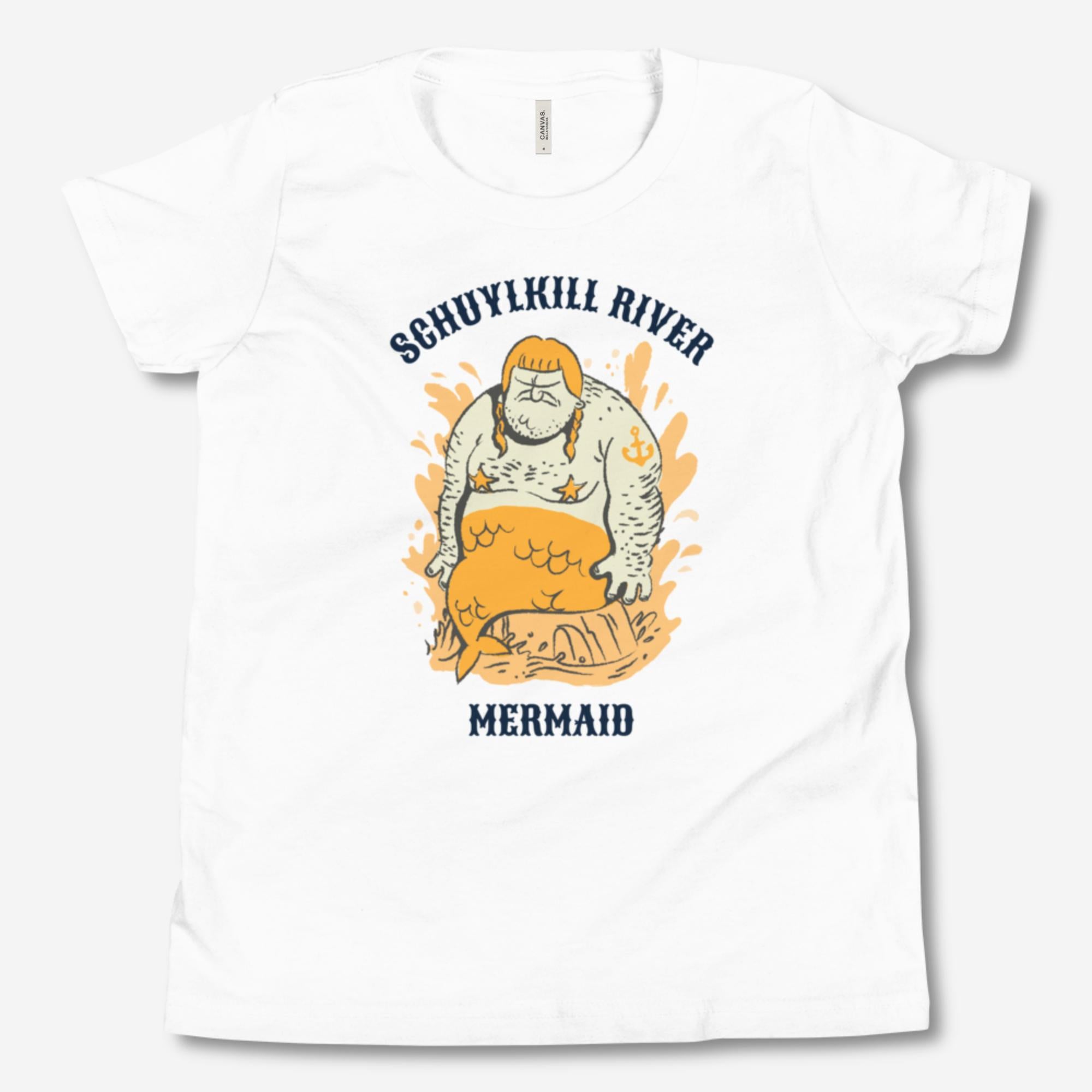 "Schuylkill River Mermaid" Youth Tee