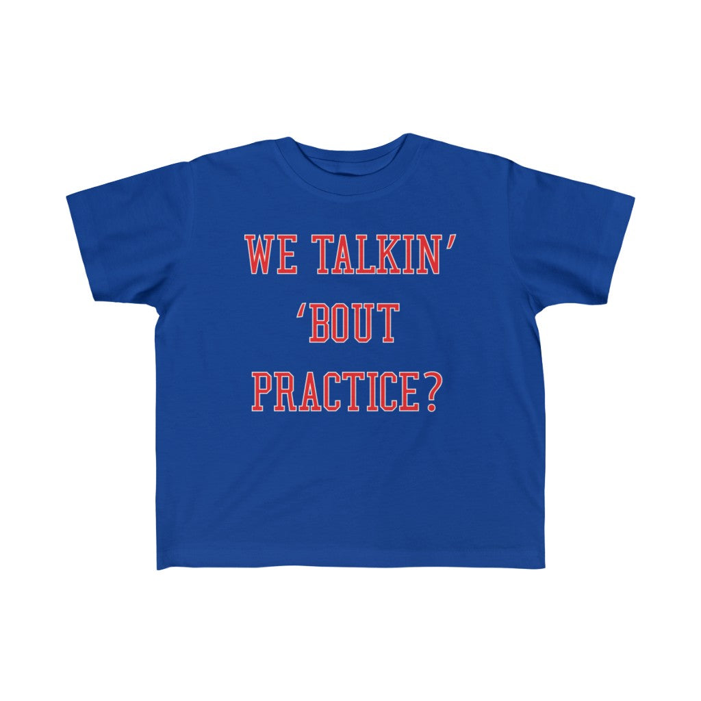 We Talkin Bout Practice? Raglan T-Shirt