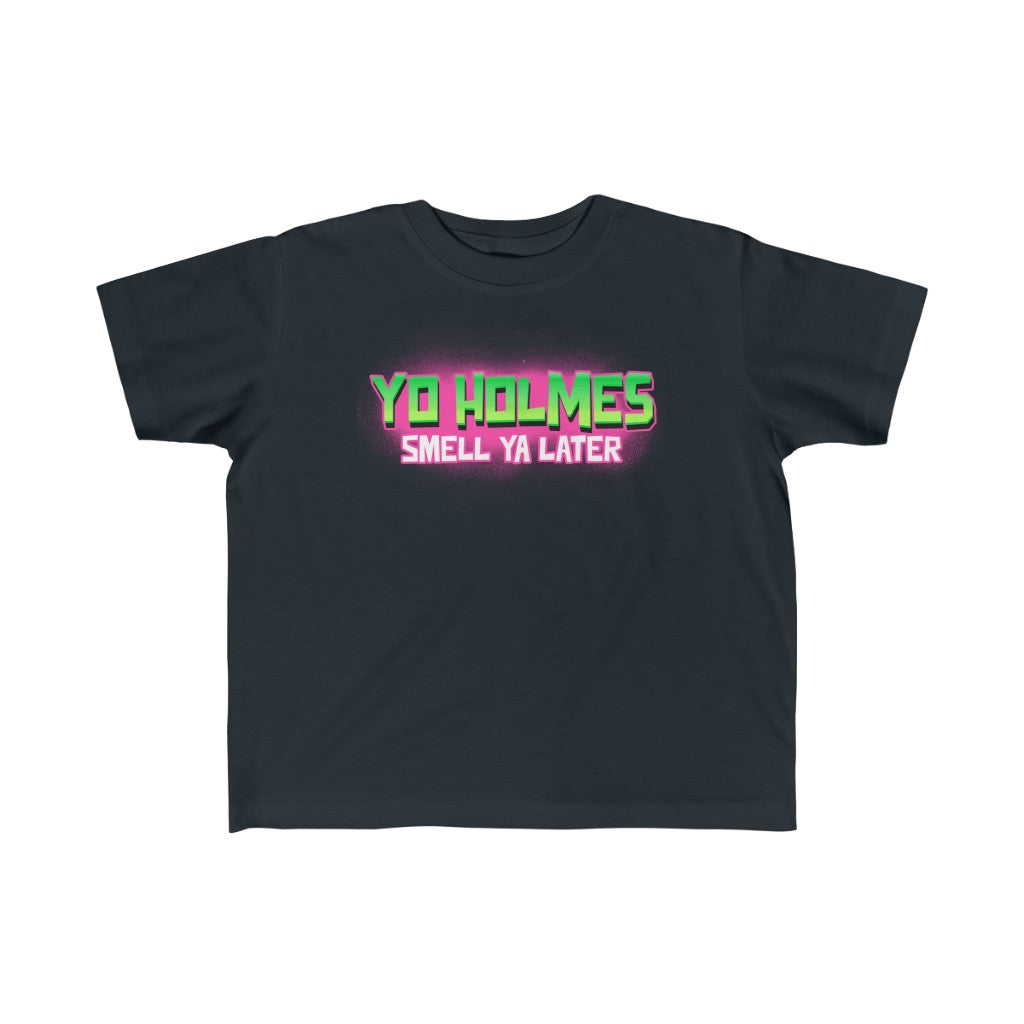 Fresh Prince of Bel-Air yo holmes smell ya later black kids t-shirt from Phillygoat