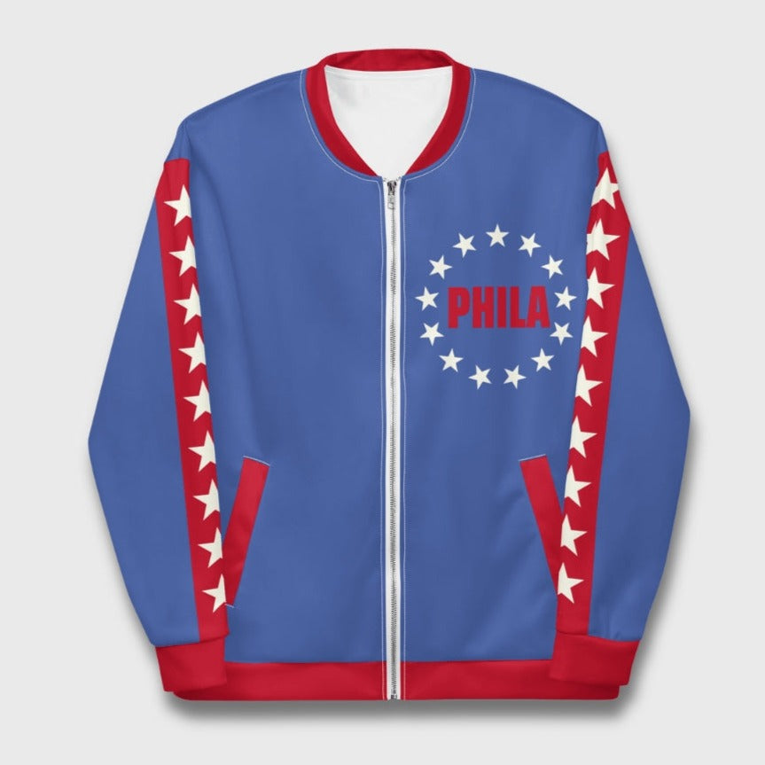 Vintage Retro Philadelphia Football Track Jacket