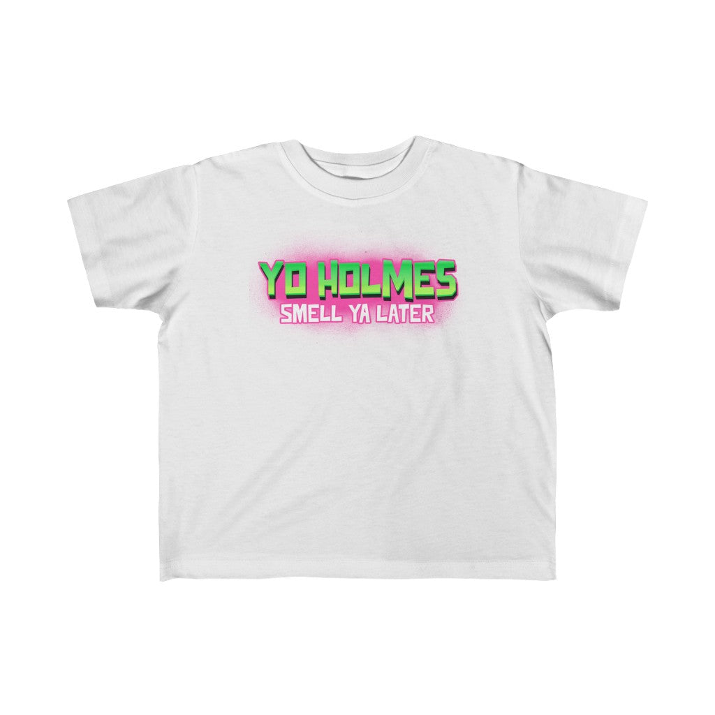 Fresh Prince of Bel-Air yo holmes smell ya later white kids t-shirt from Phillygoat