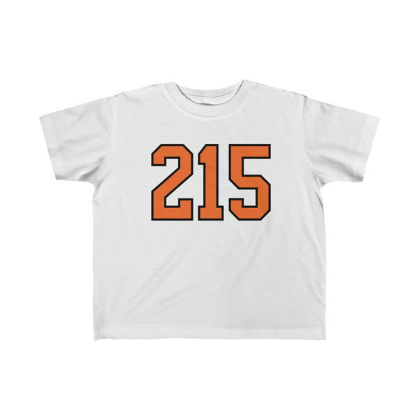 215 Philadelphia Area Code Kids T-Shirt | Phillygoat