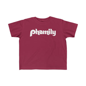 phamily T-Shirt | Philadelphia Phillies Inspired | phillygoat Ocean Blue / 2XL