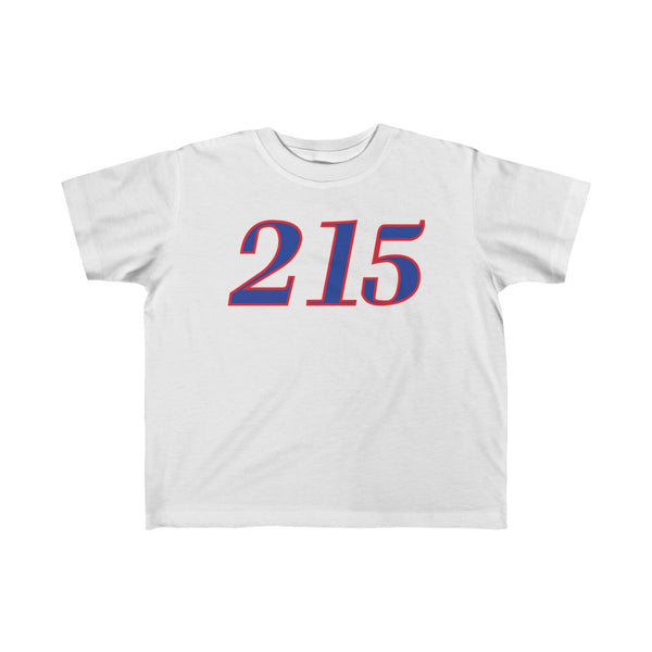 215 Philadelphia Area Code Kids T-Shirt | Phillygoat