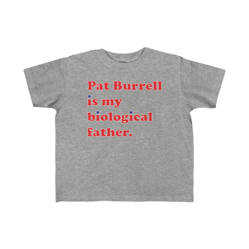 Pat Burrell Is My Biological Father Kids T-Shirt | Philadelphia Baseball | phillygoat Heather / 3T