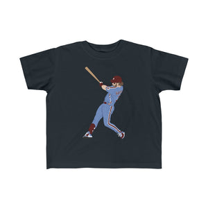 Grip It & Rip It Kids T-Shirt | Philadelphia Baseball | phillygoat 3T / Light Blue