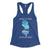 Jersey Shore state of mind royal blue womens racerback tank top from Phillygoat