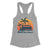 Life is better down the shore Jersey Shore heather grey womens racerback tank top from Phillygoat